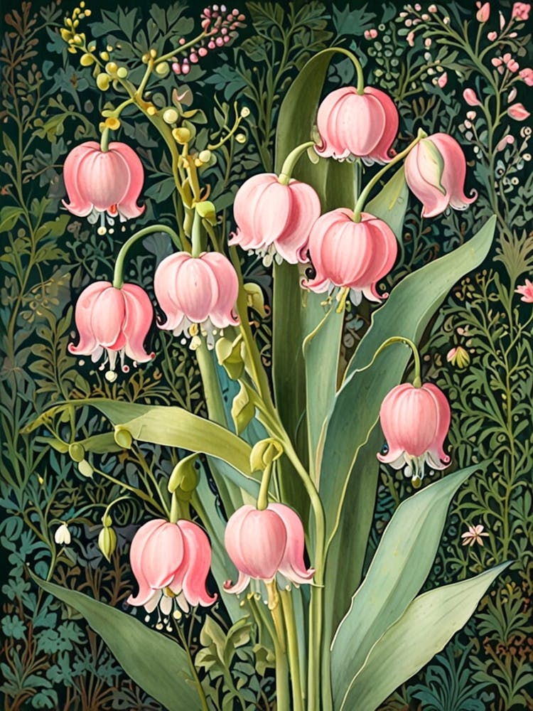William Morris Lily Of The Valley 6