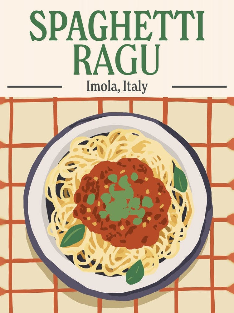 Spaghetti Pasta Ragu Food Kitchen Copy