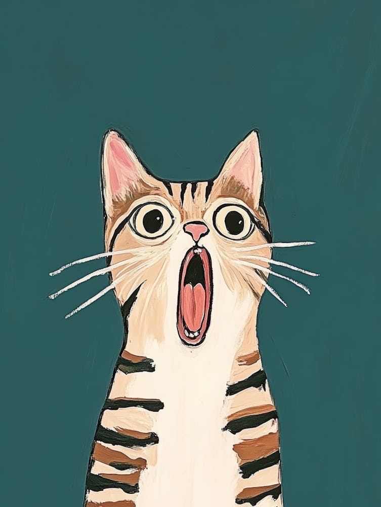 Screamed Cat