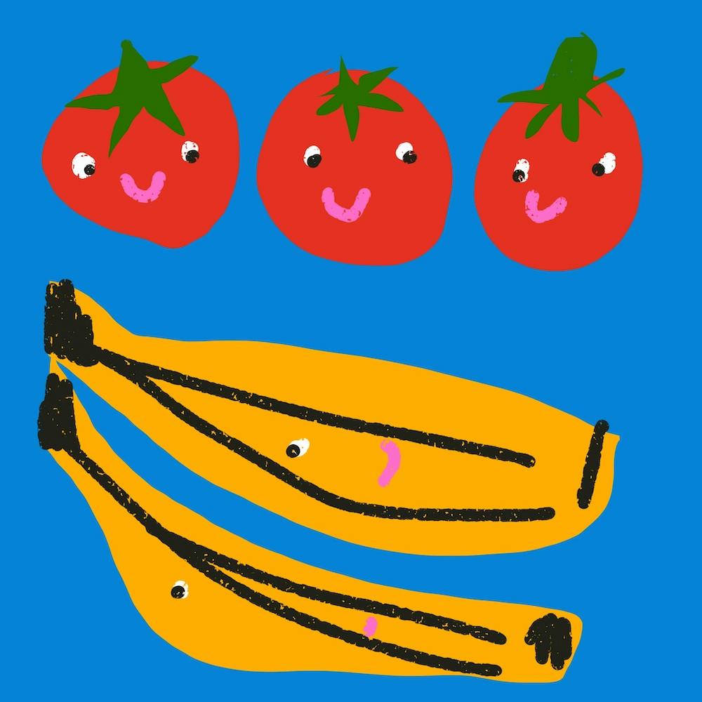 Abstract fruits