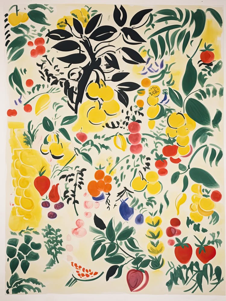 Pepino Fruit Drawing 1 (2)