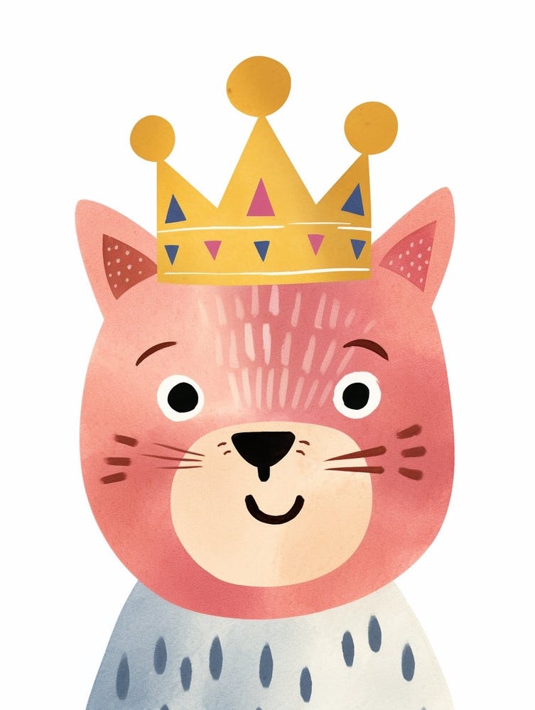Little Cougar 2 Wearing A Crown