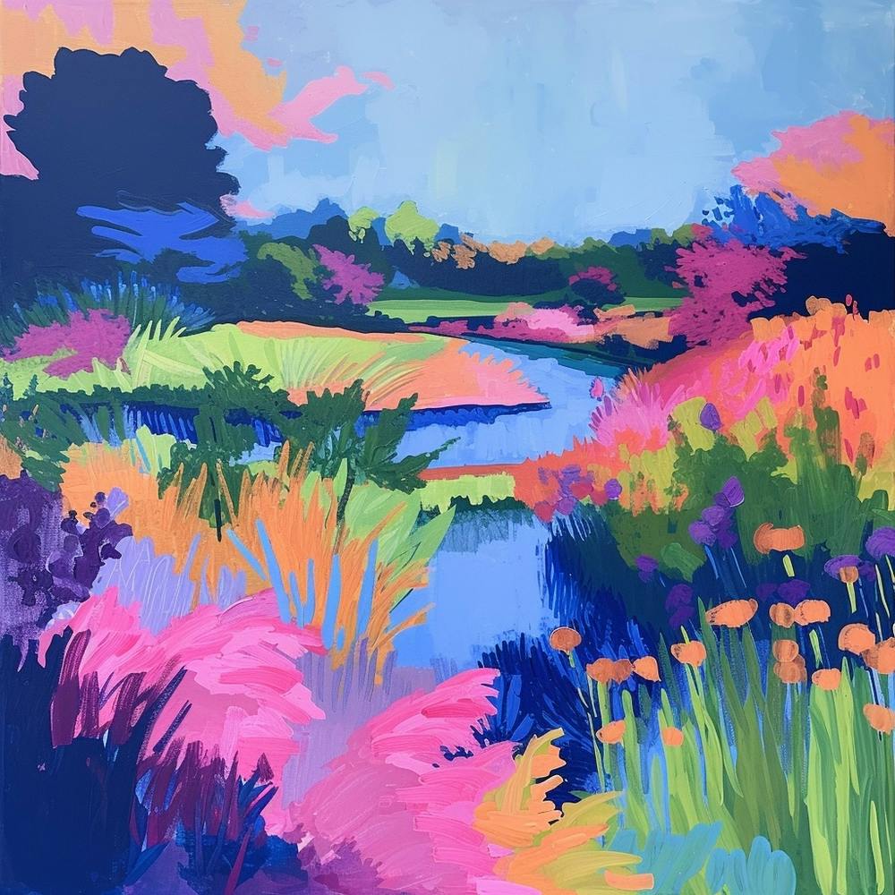 Colourful Gardens Rhs Garden Wisley United Kingdom 3