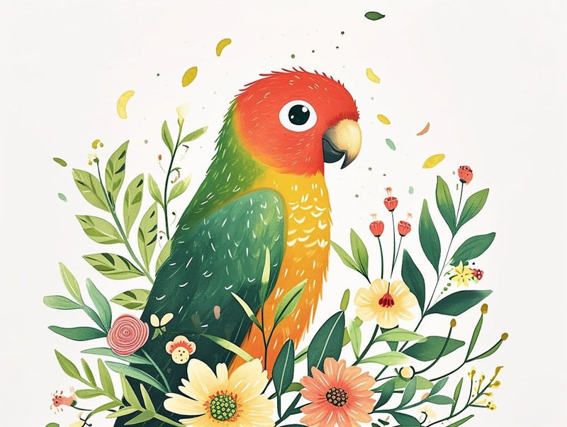 Little Floral Parrot 2