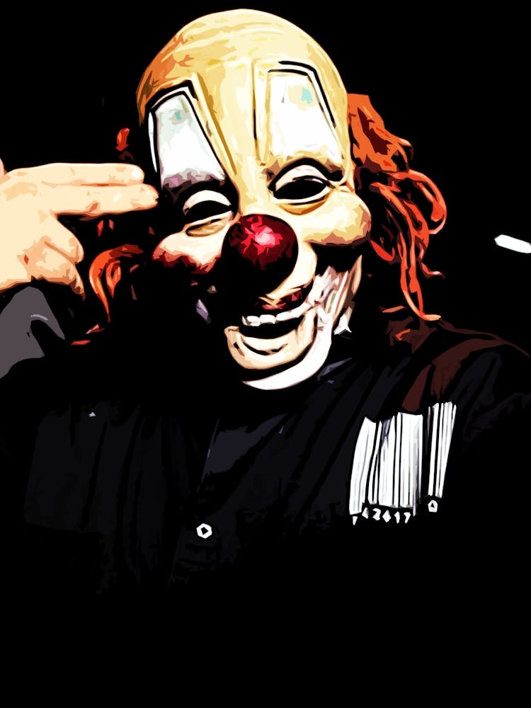 Clown Face slipknot band 2