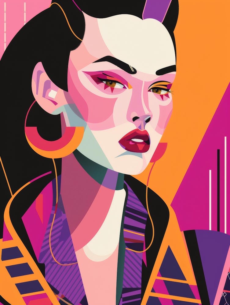 Girl In The 80s