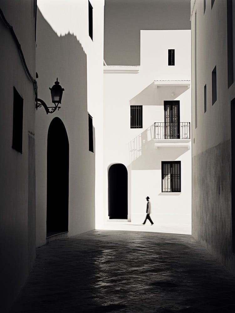 Almeria, Spain, Black And White Analogue Photography 4