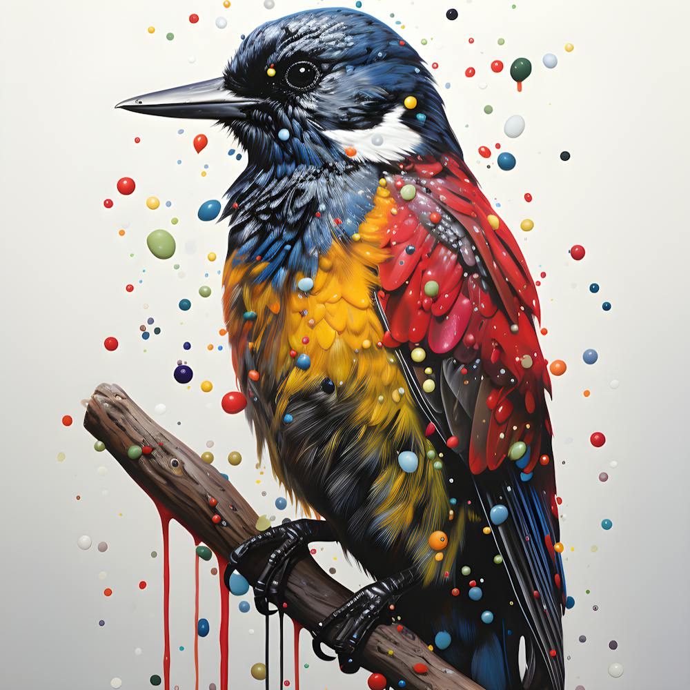 Nature S Song Bird Perched