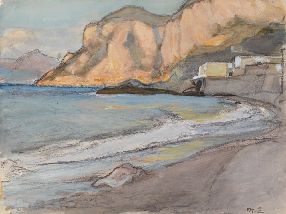 From The Naples Region, 1905, By Magnus Enckell