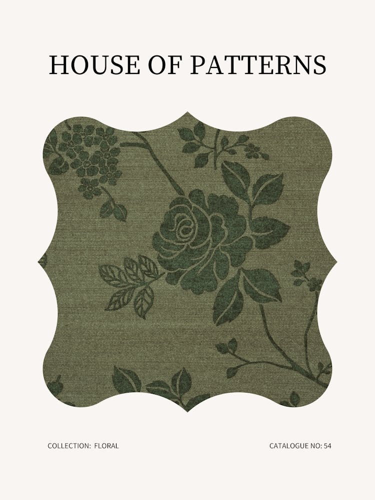 Floral Pattern Poster 54