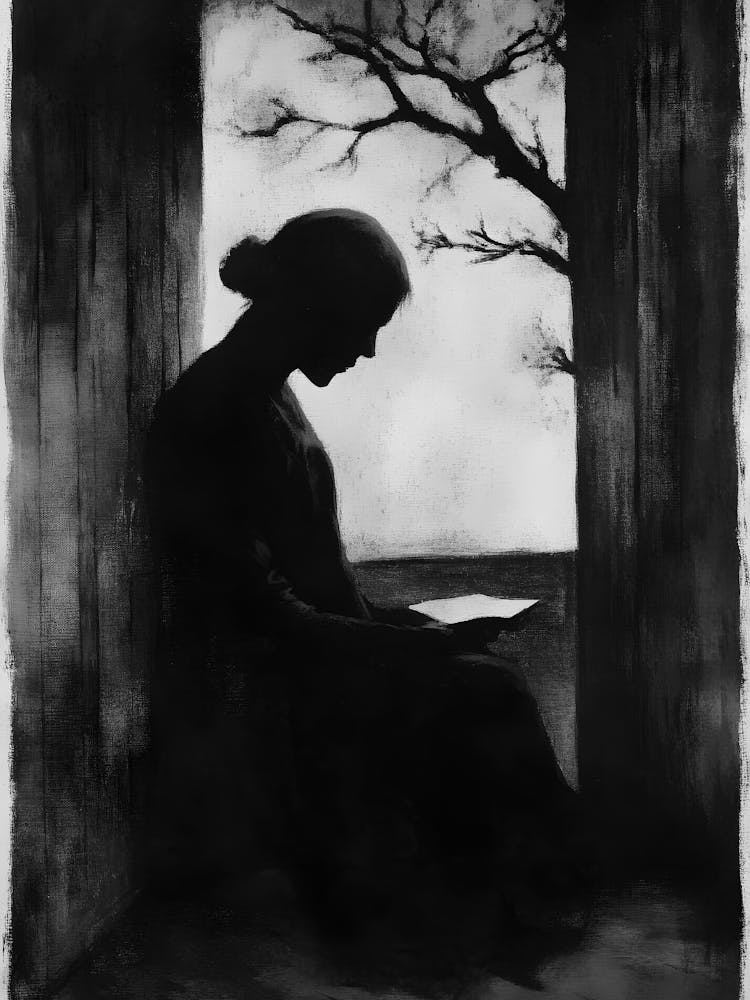 Woman Reading A Book 5