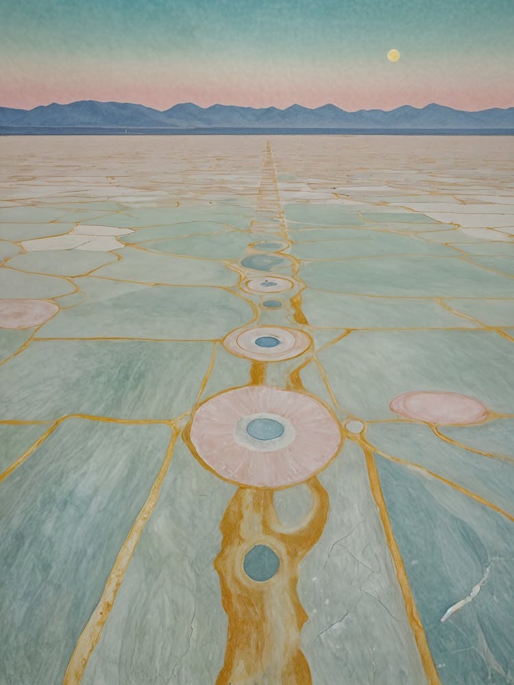 Salt Flats Landscape