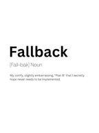 Fallback Definition Meaning