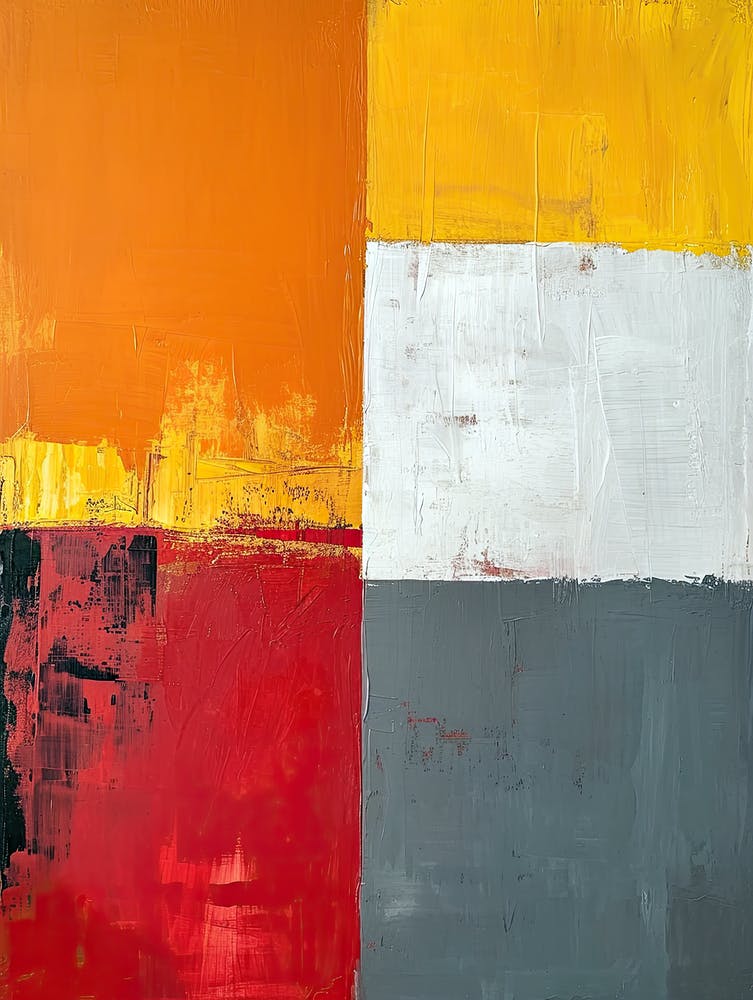 Abstract Geometric Painting