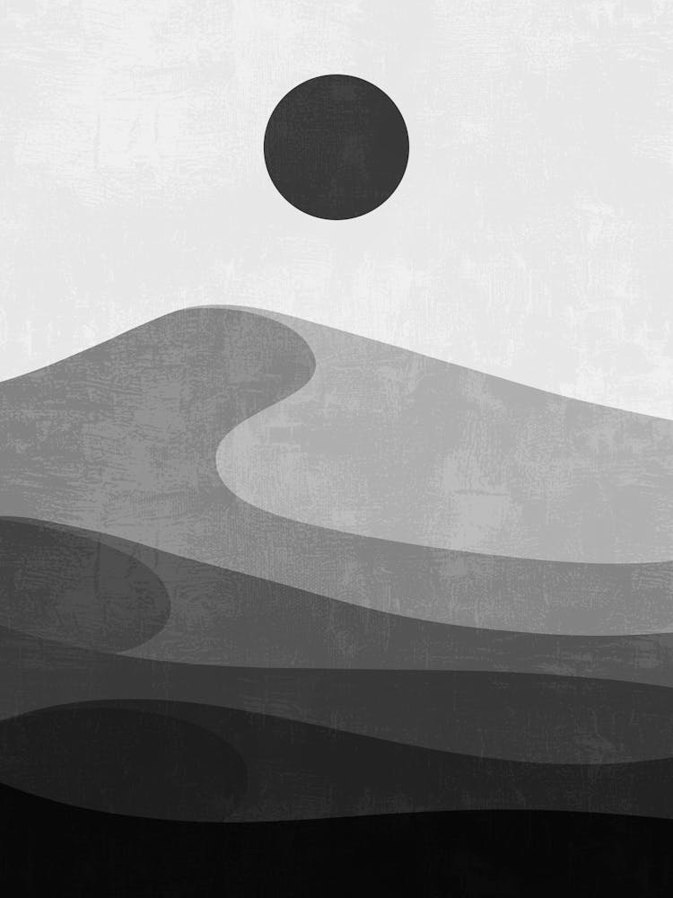 Black And White Landscape 6