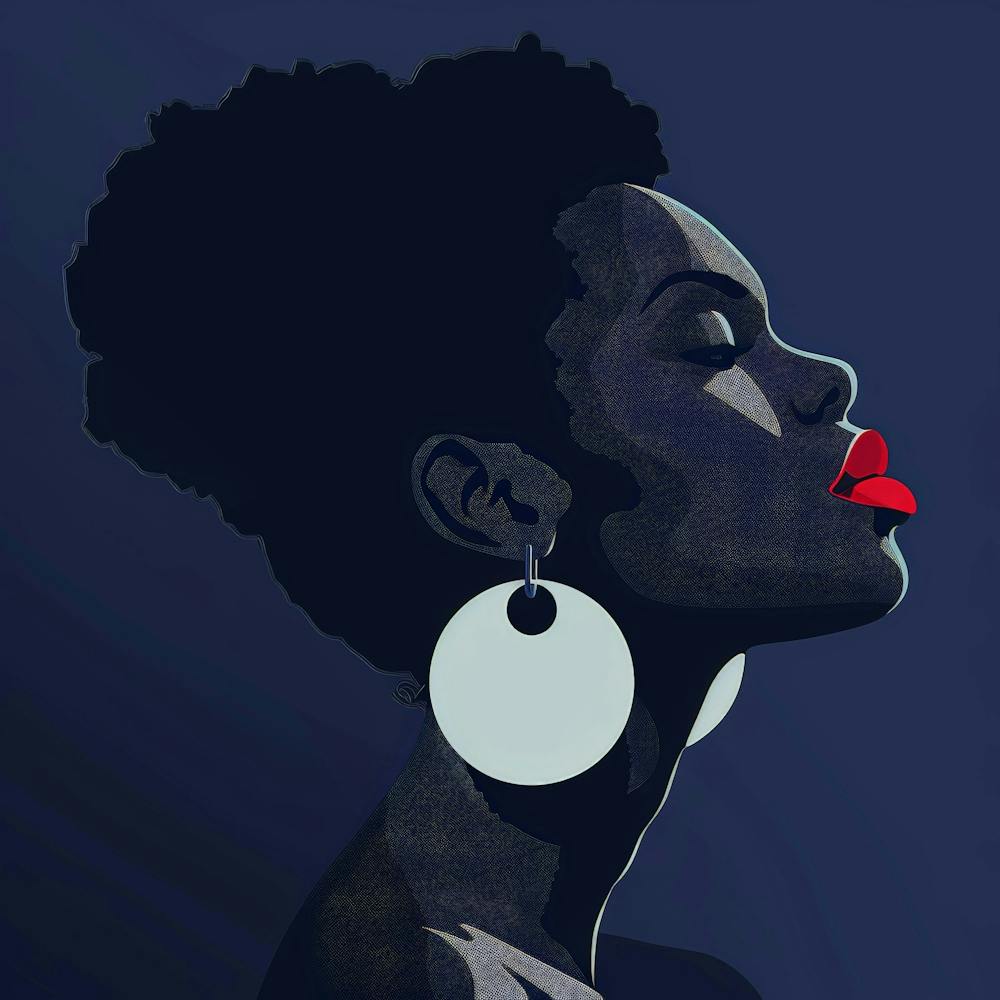 Afro-American Woman 25