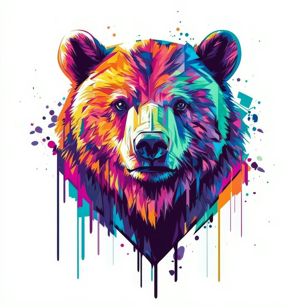 Colorful Bear 1