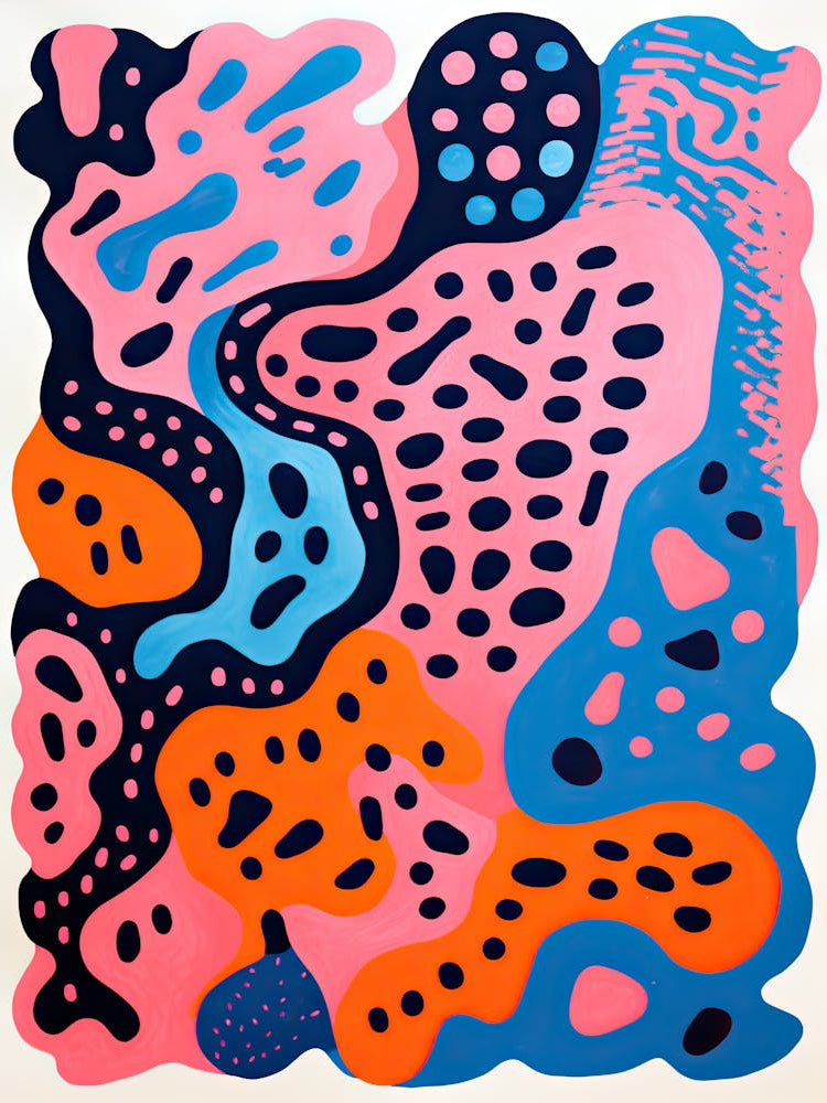 Fractal Echo Psychedelic Neural Flow