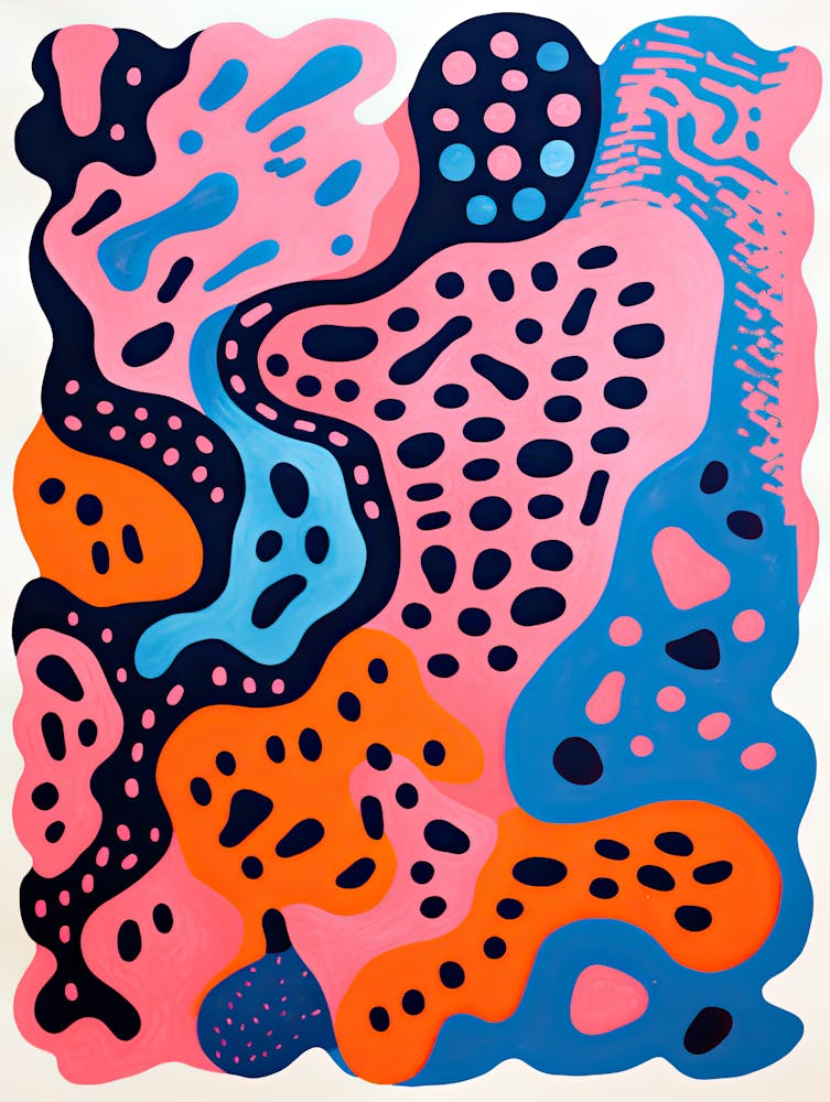 Fractal Echo Psychedelic Neural Flow