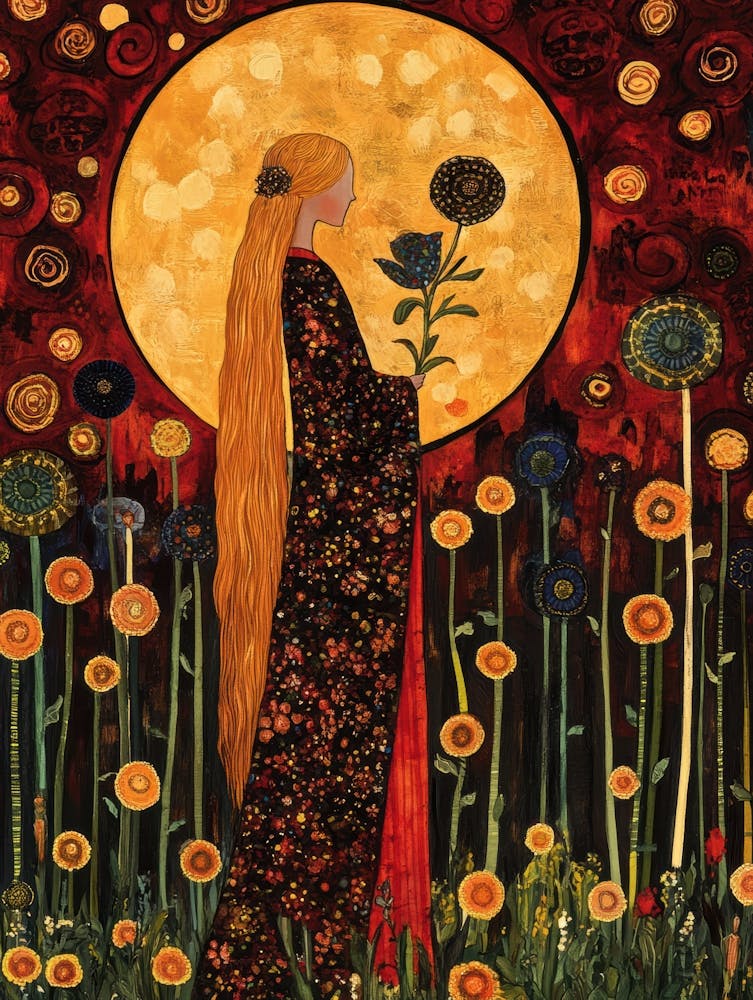 Woman In The Moonlight