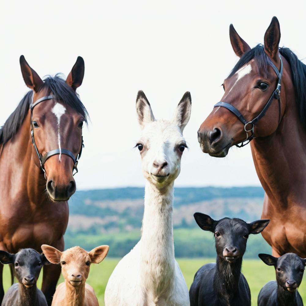 Family Of Horses 1
