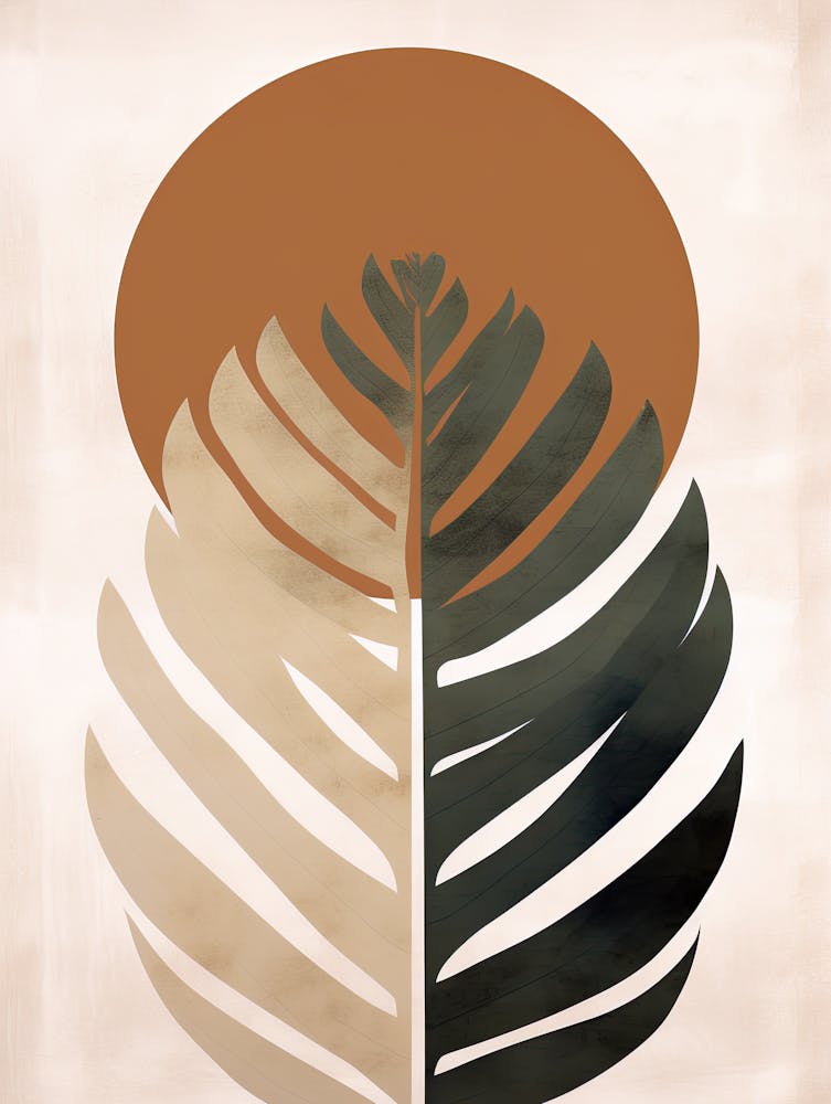 Palm Leaf, Boho Decor 1