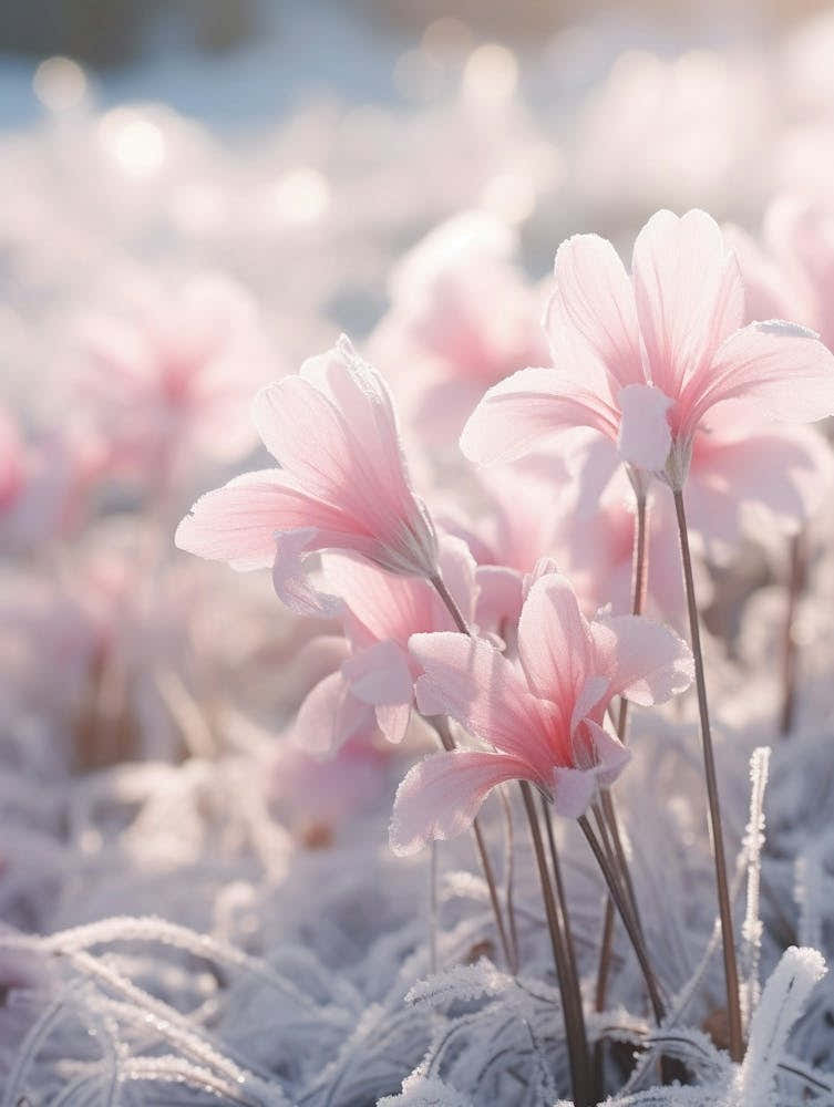 Frosty Botanical Cyclamen 2