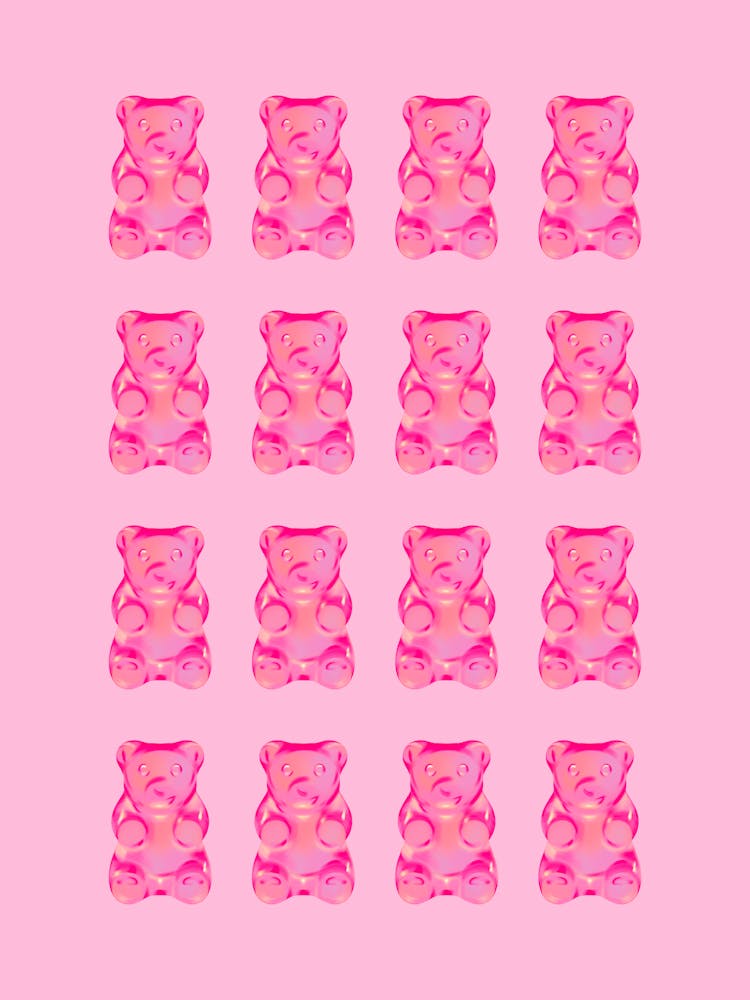 Pink Gummy Bears