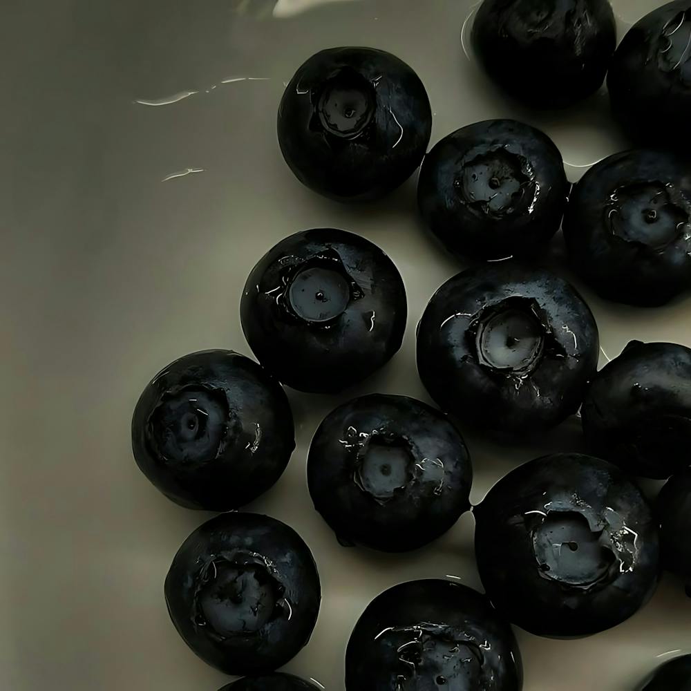 Blueberries In A Bowl