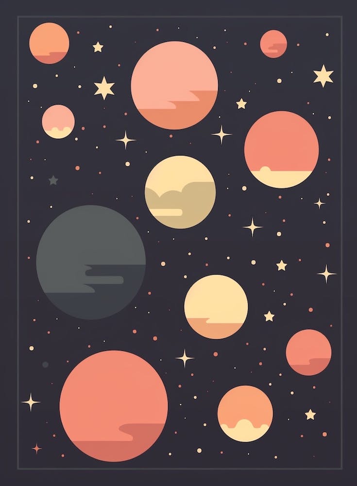 Space Pattern Print 3