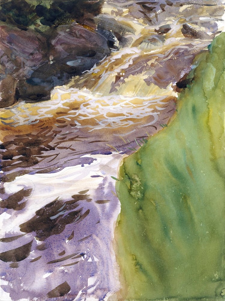 Rushing Water, John Singer Sargent