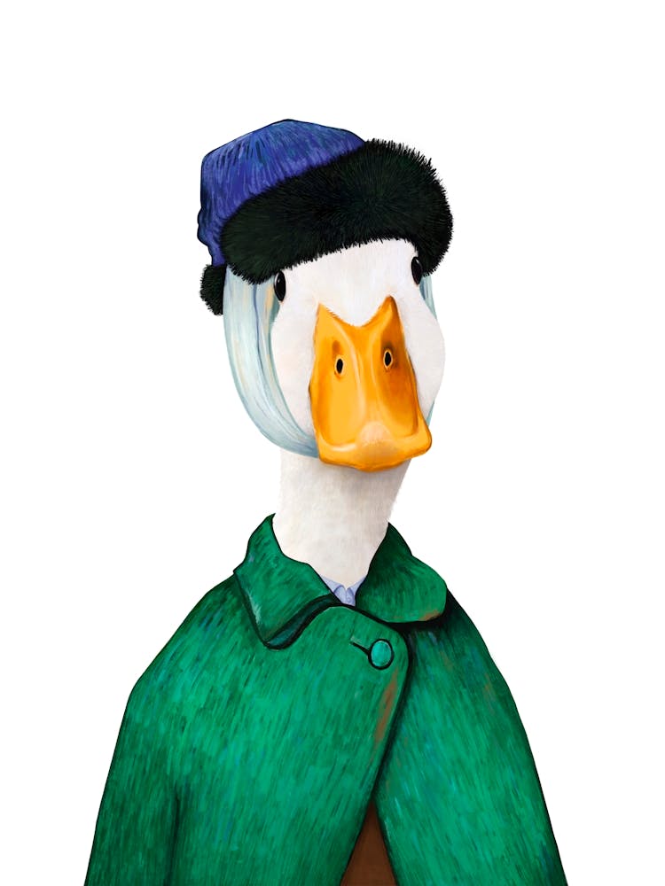 Duck Van Gogh