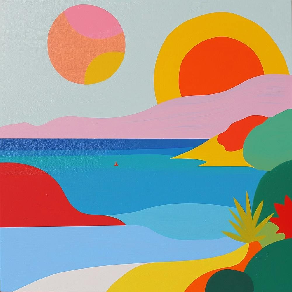 Abstract Travel Collection Anguilla 1