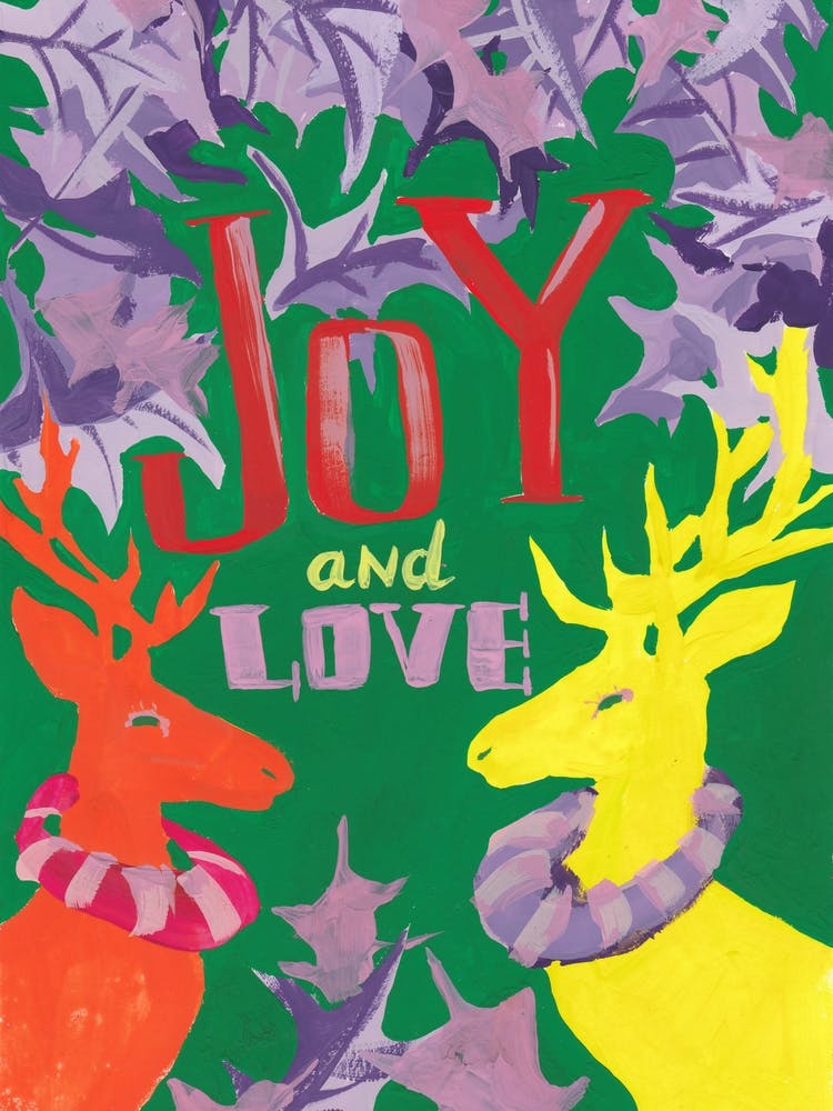Joy And Love, green