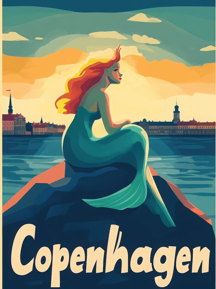 Aihrgdesign A Retro Travel Poster For Copenhagen Featuring Th 8a327d0a Bed3 43fd Aa53 E92c04390af2 1