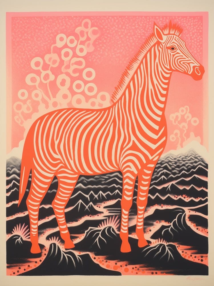 Zebra Coral Pattern 2