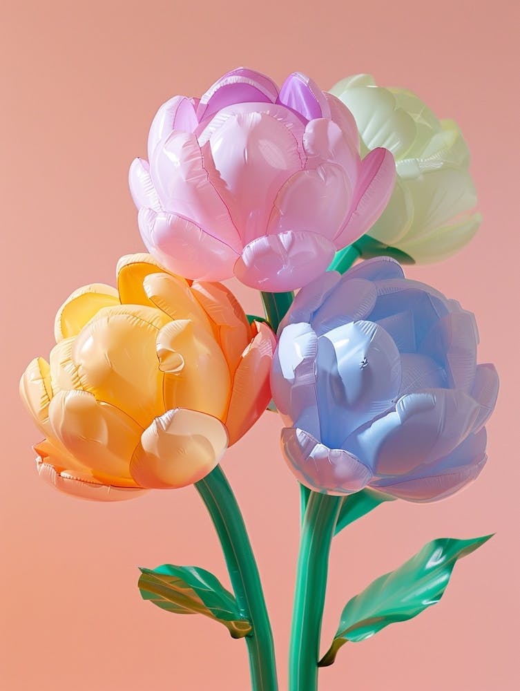 Dreamy Inflatable Flowers Peony 1