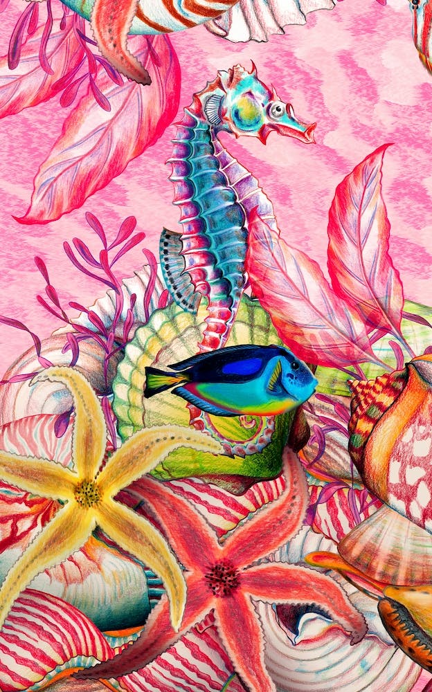 Just Keep Swimming Seahorse