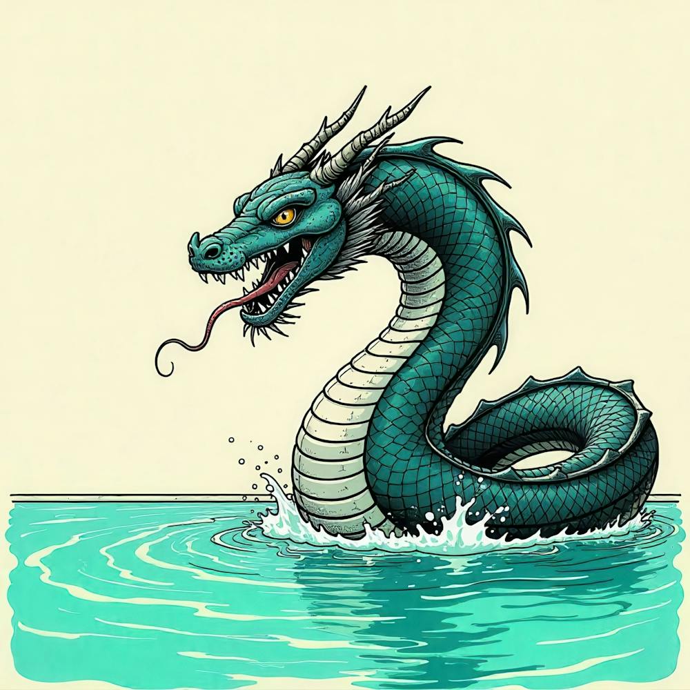 Dragon In The Water