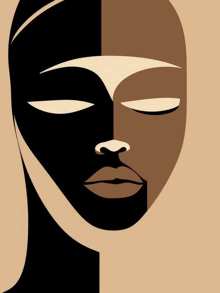 Visage De Femme Africaine