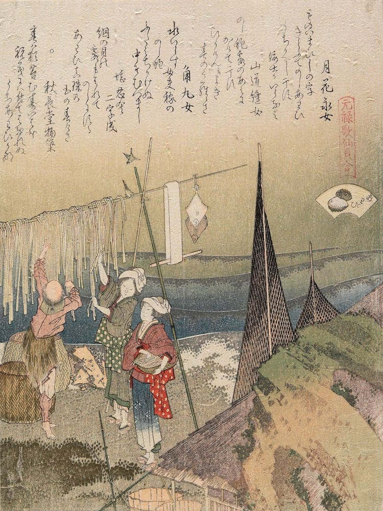 The Abalone Shell (1821) In High Resolution By Katsushika Hokusai