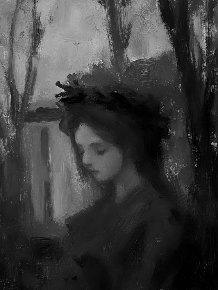 Girl In The Woods