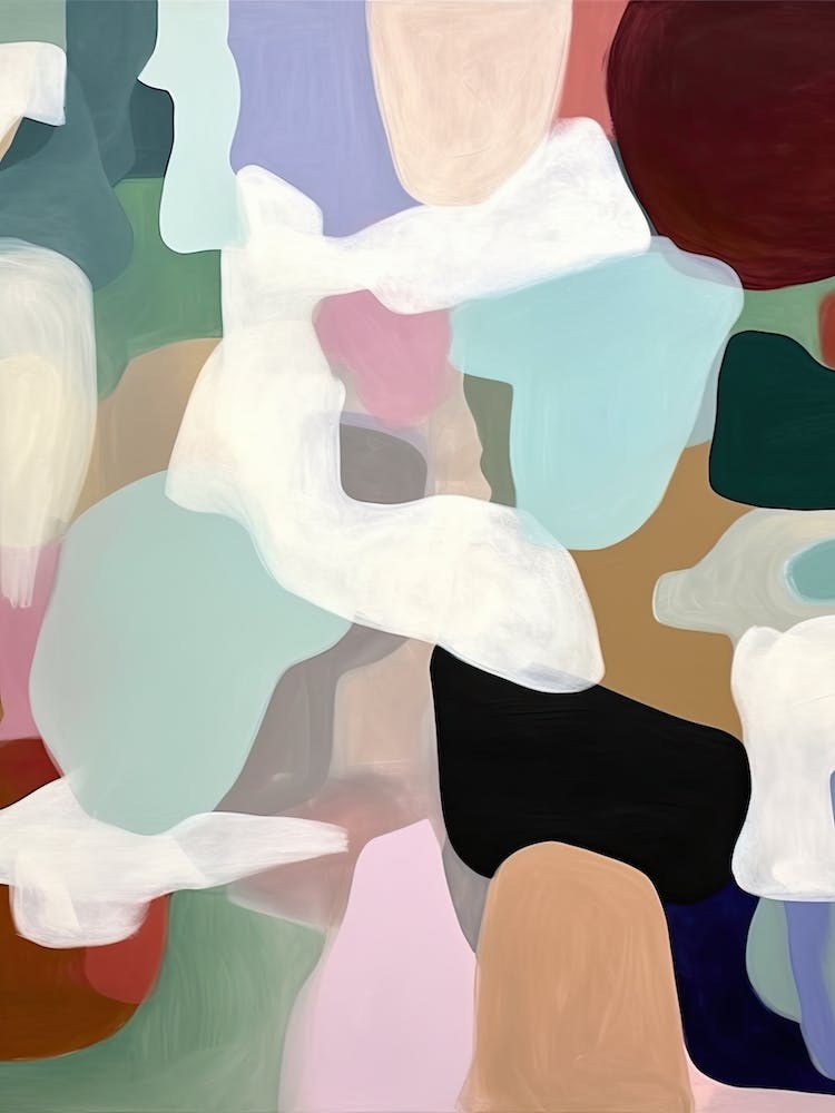 Muted Neutrals Abstract 12