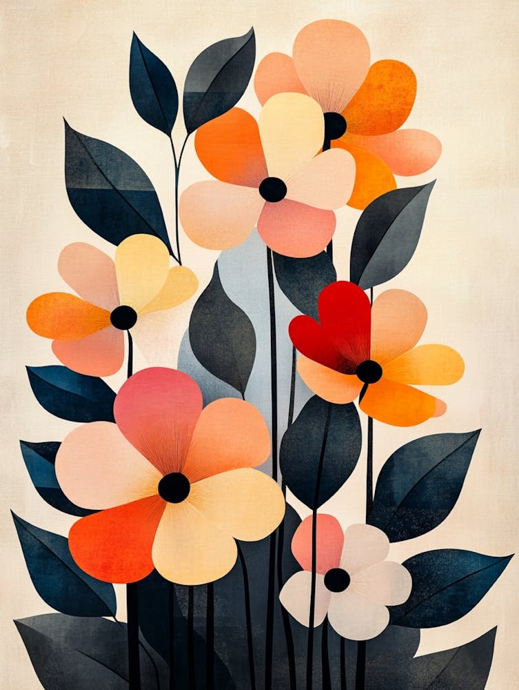 Abstract Flowers 4
