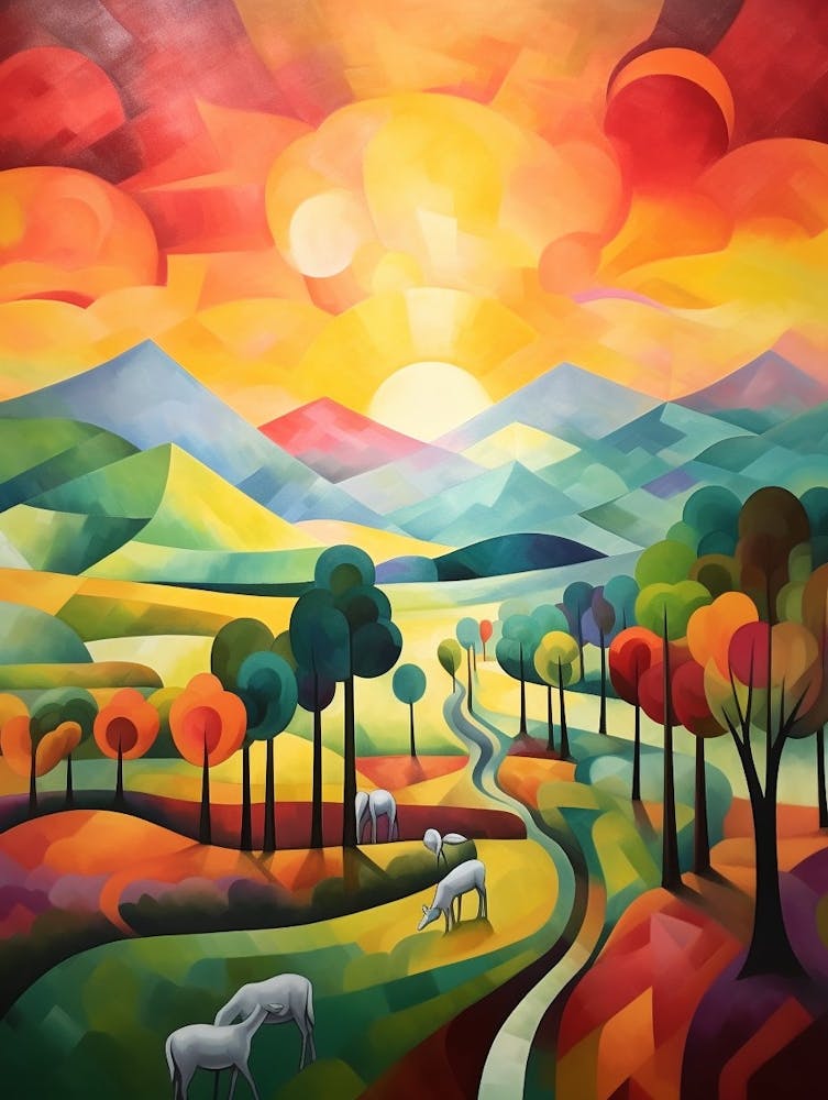 Pastoral Abstract Minimalist 2