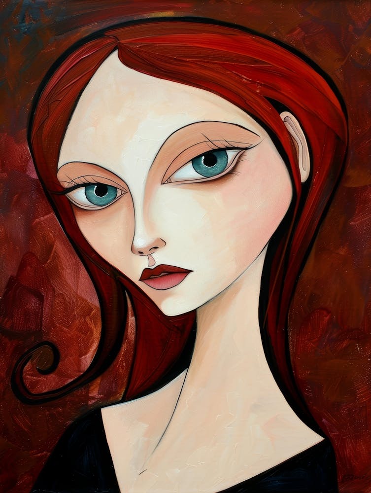 Red Haired Woman 3