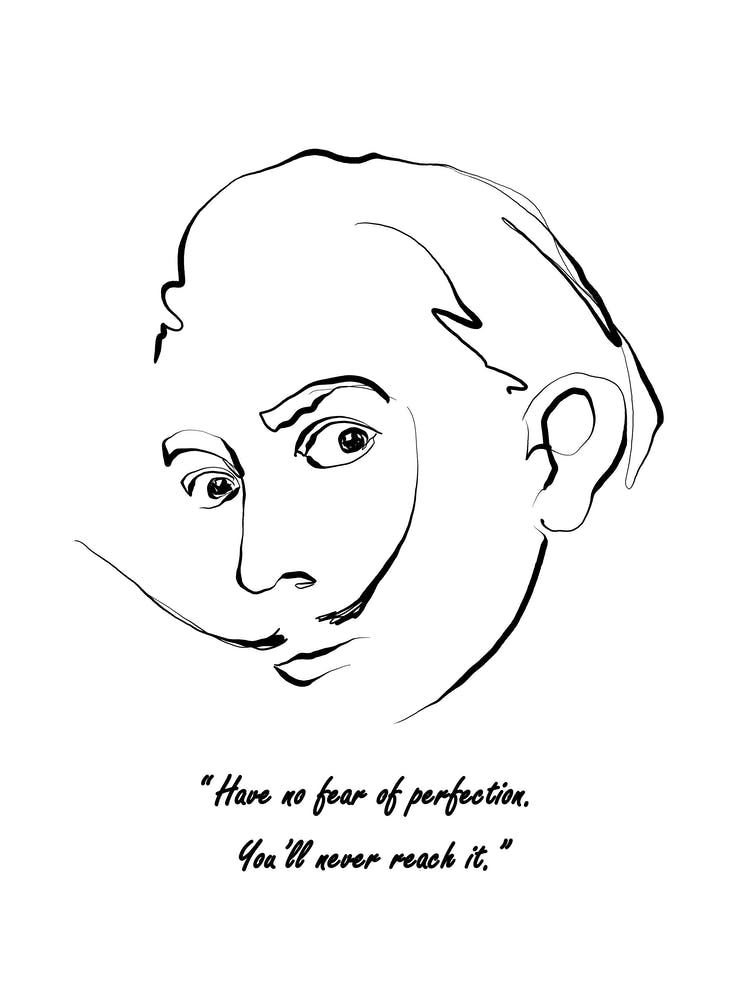 The Surrealist - line drawing