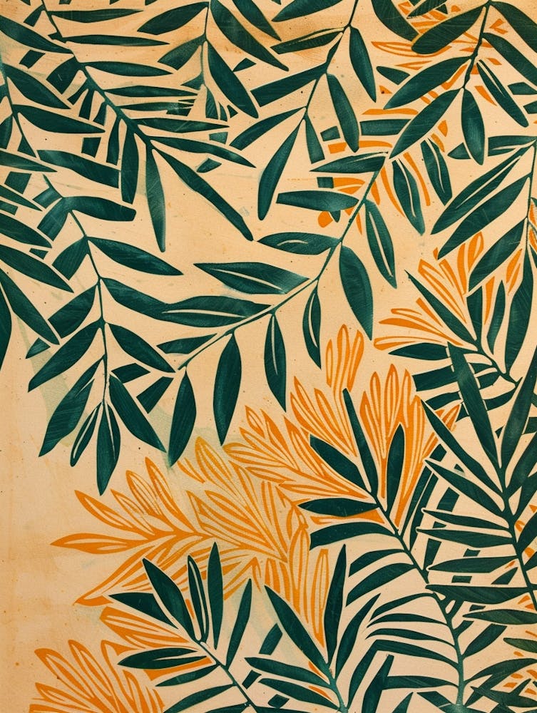 Dracaena Minimalist Block Print 4