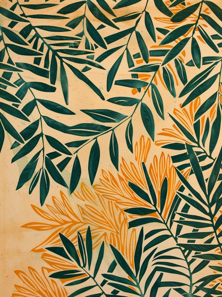 Dracaena Minimalist Block Print 4