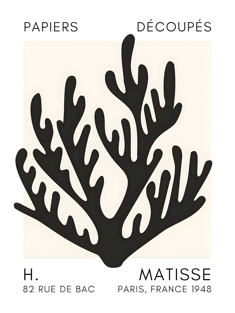 Henri Matisse Coral Reef 4
